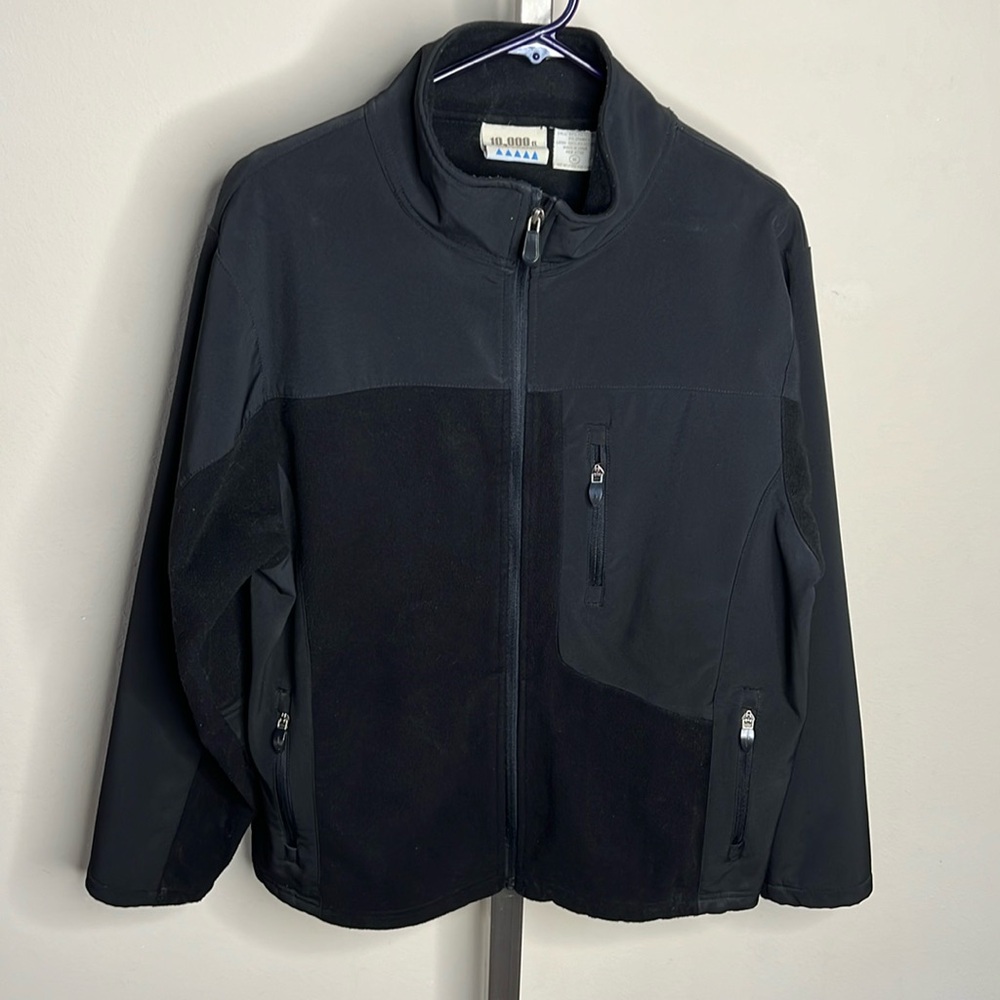 EUC 10,000 Ft Above Sea Level Tech Fleece Jacket Full Zip Medium